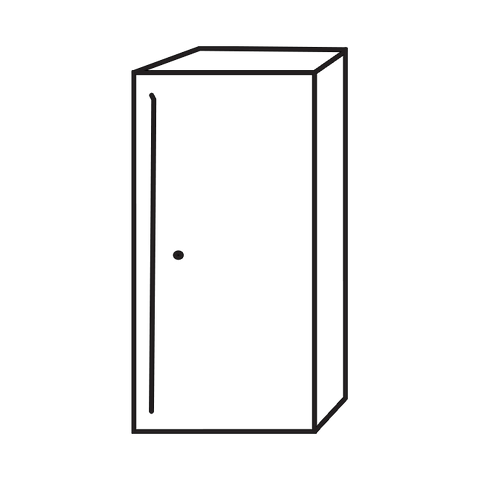 42" Side Locker
