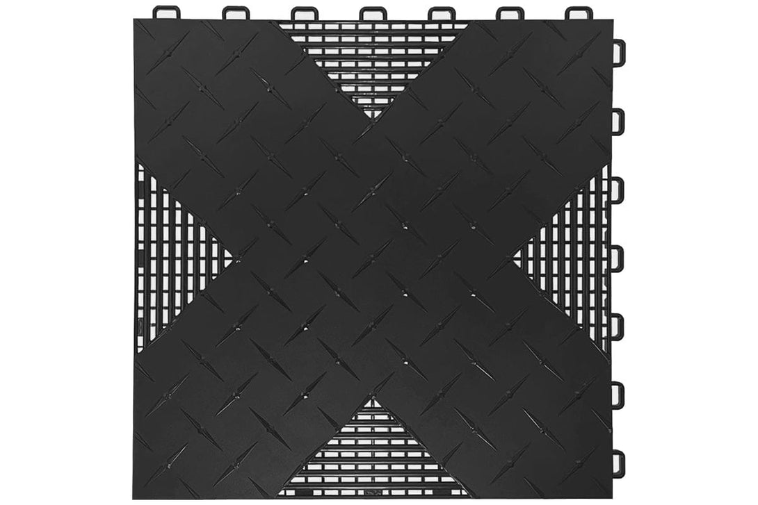 Eagle Pro Flooring Tiles Black HYBRID-X Tile