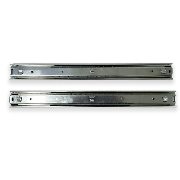 Just Pro Tools Draw Slides Bottom Draw Slides Bench Service Cart Ball Bearing Slide - Set of 2