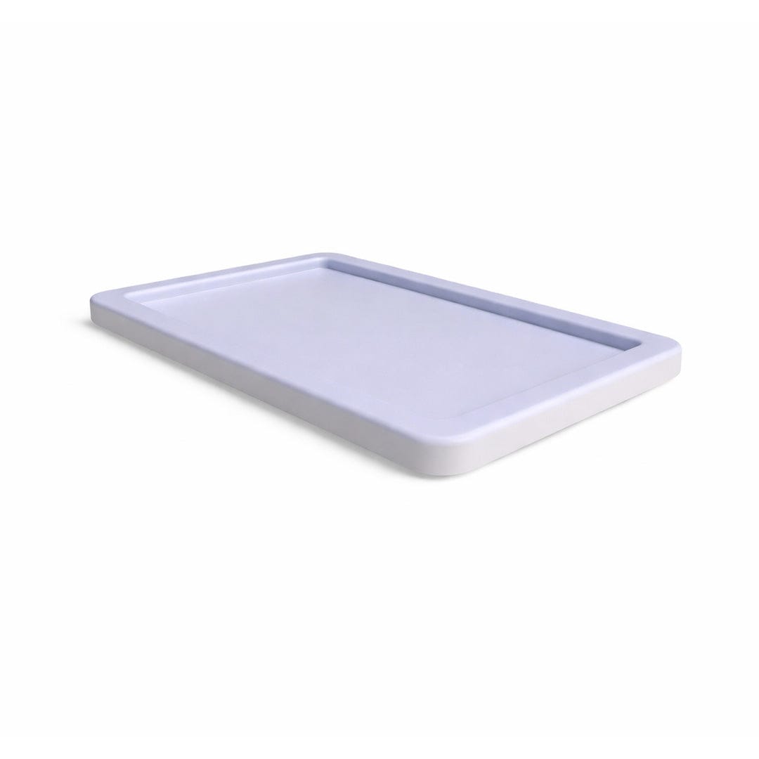 Just Pro Tools Storage Crates Plastic Tub Lid - White