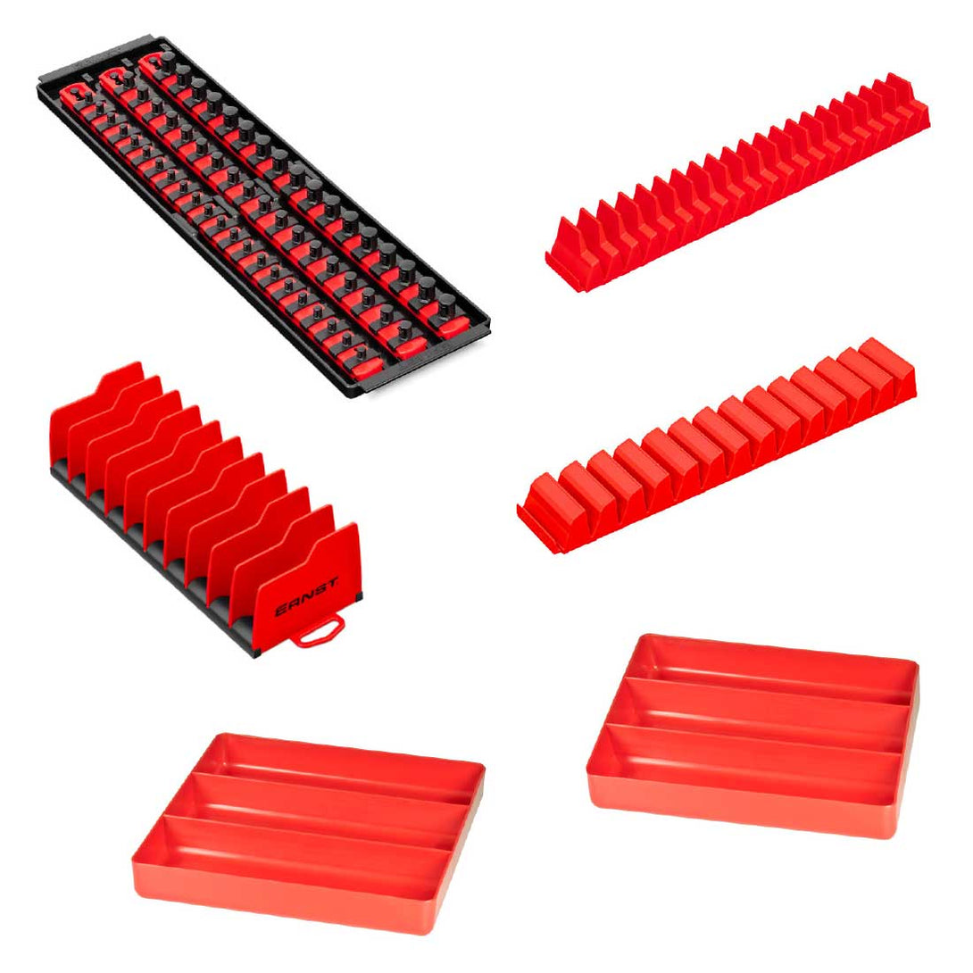 Just Pro Tools Tool Organisers Modular Pro Pack - Red