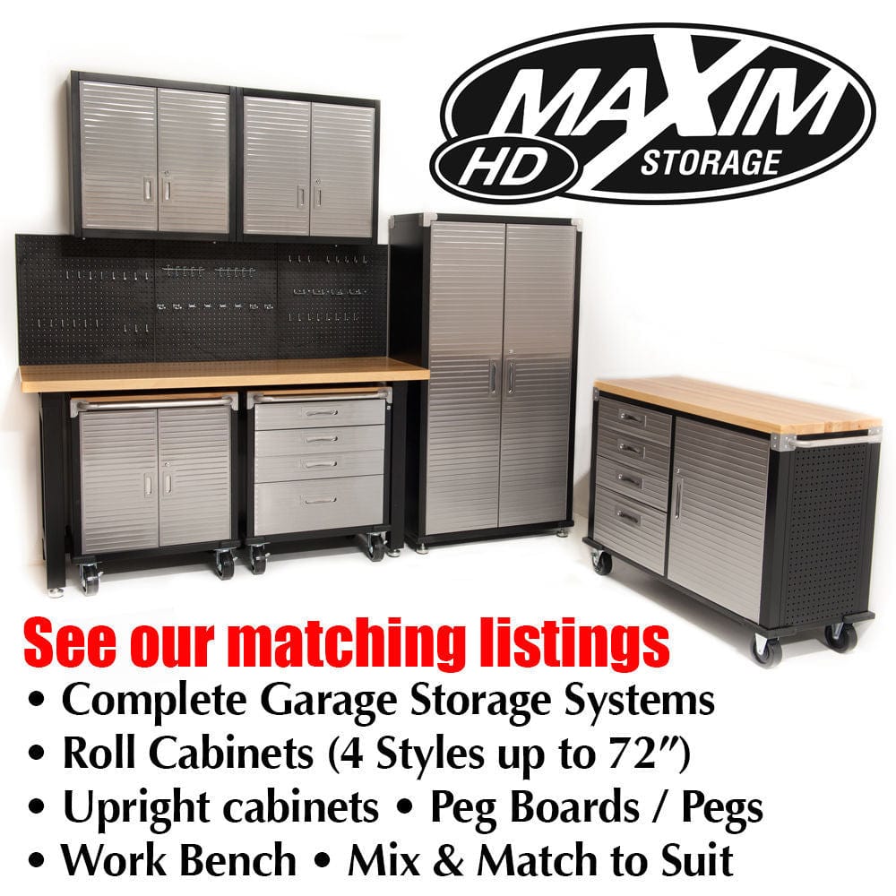 Maxim HD GS - 48” Roll cabinet MAXIM HD 4 Drawer Timber Top Roll Cabinet