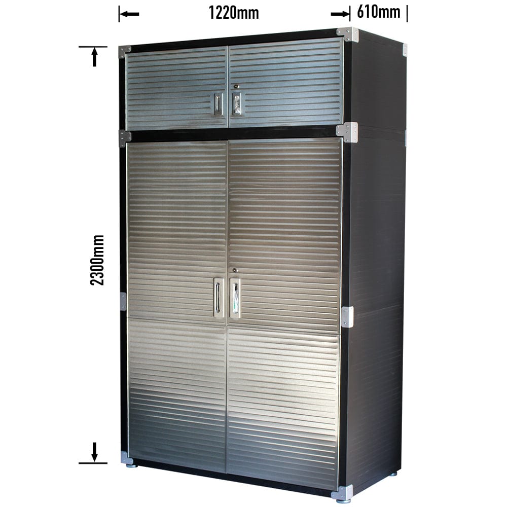 Maxim HD GS - 48” Upright Cabinet, Top Cabinet MAXIM HD 4 Door Mega 48" Upright Cabinet & Extension Cabinet - Combo Massive Storage Cabinet Box