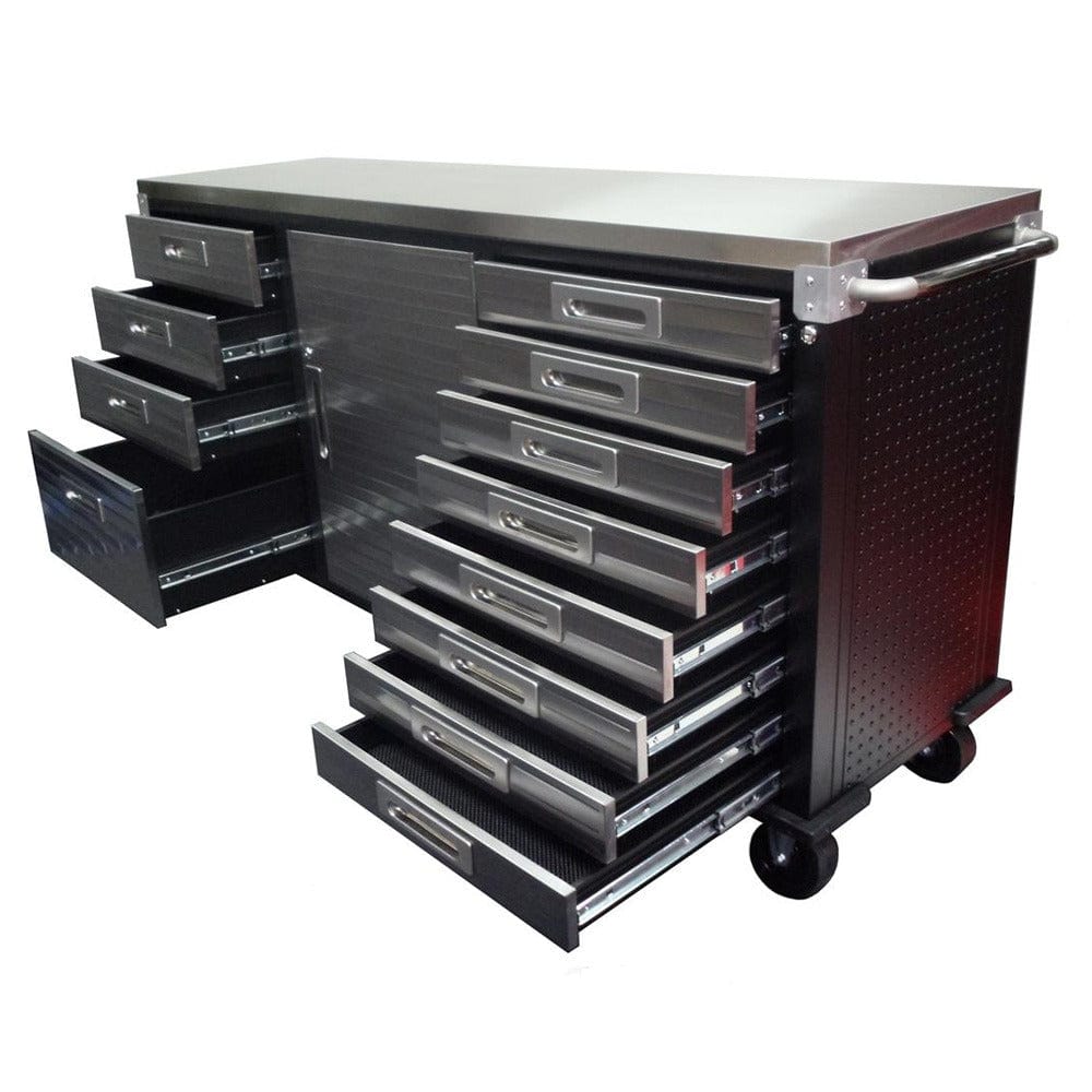 Maxim HD GS - 72“ Roll cabinet MAXIM HD 72 inch Wide Roll Cabinet Rolling Mobile Storage Cabinet