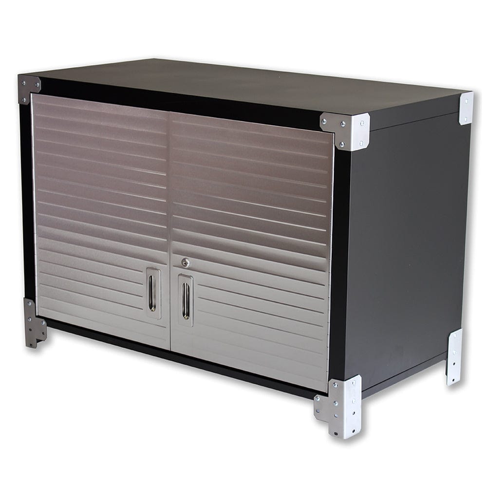 Maxim HD GS - 8 piece MAXIM HD 8 Piece Mid Size Garage Storage System Stainless Steel Top Roll Cabinet 8 Drawers