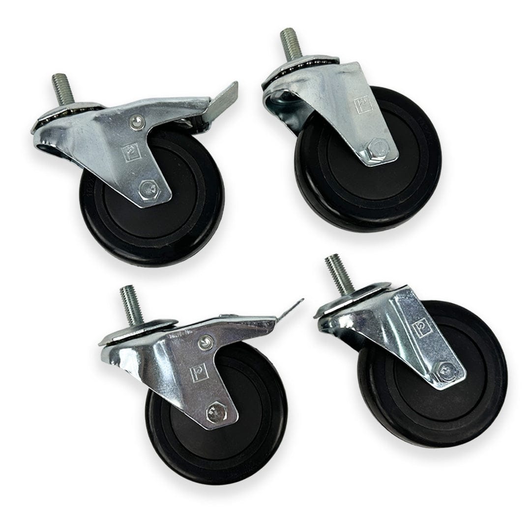 Maxim HD GS - Accessories 47" Stainless Steel Mobile Workbench Castors (Set of 4)