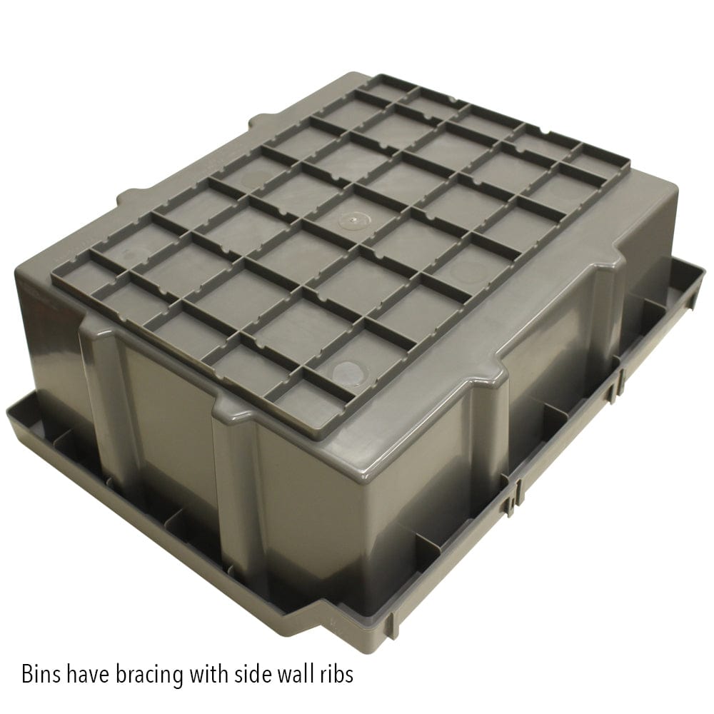 Set of 2 Large Size Bins for the 8 Shelf Commercial Bin Rack – Just Pro ...
