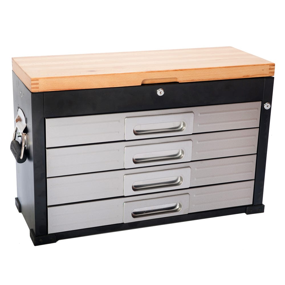 Maxim HD GS - Wall cabinets, Top cabinets, Stool, Stainless Steel bin MAXIM HD 4 Draw Toolbox