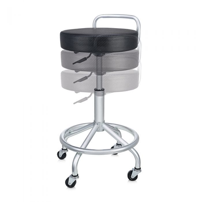 Maxim HD GS - Wall cabinets, Top cabinets, Stool, Stainless Steel bin MAXIM HD Cushioned Pneumatic Work Stool Chair