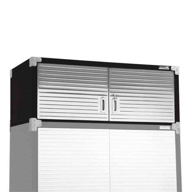 Maxim HD GS - Wall cabinets, Top cabinets, Stool, Stainless Steel bin MAXIM HD Top Cabinet Extension - for the Mega 48 Upright Storage Cabinet Garage Shed Shelf Storage