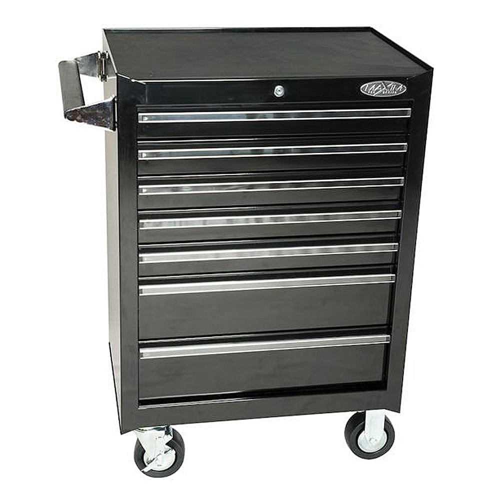 Maxim Pro Series 27” Combo - 27” Roll cabinet, 27” Top chest MAXIM 27" Black 10 Drawer Intermediate Box & Roll Cabinet Toolbox