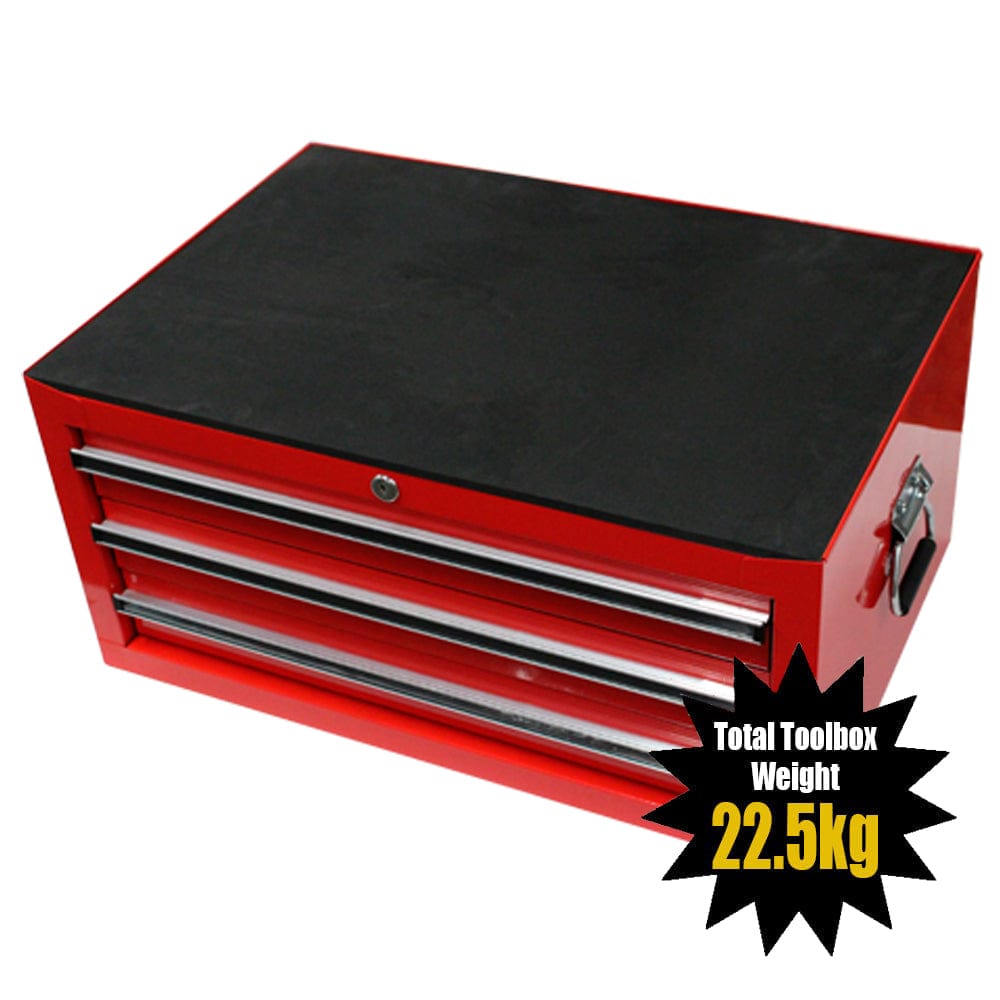 Maxim Pro Series 27” Intermediate box MAXIM 27" Red 3 Drawer Intermediate Toolbox