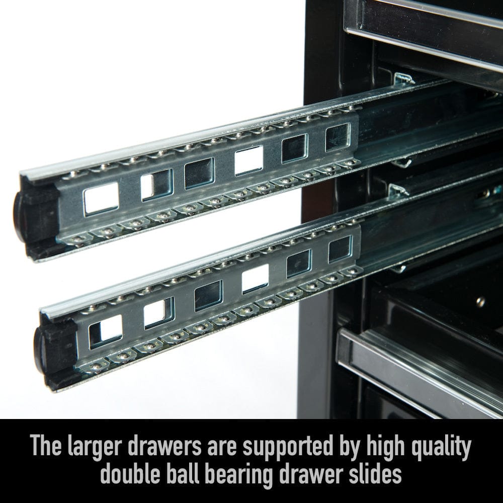 Maxim Pro Series 27” Roll cabinet MAXIM 27" Black 7 Drawer Roll Cabinet