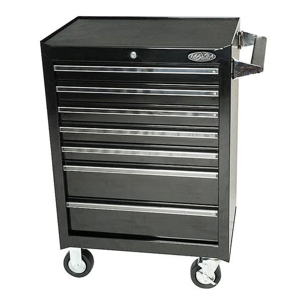 Maxim Pro Series 27” Roll cabinet MAXIM 27" Black 7 Drawer Roll Cabinet