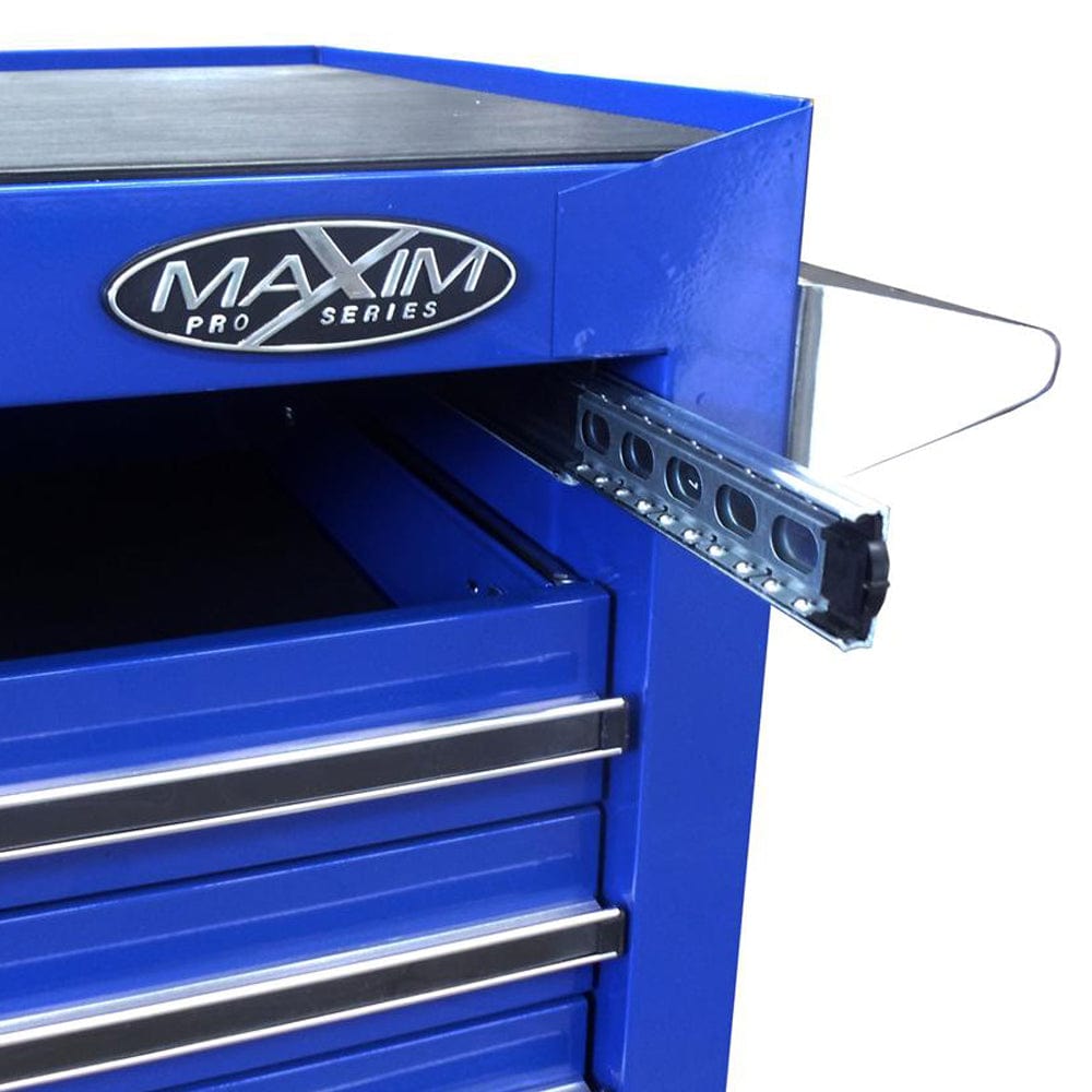 Maxim Pro Series 27” Roll cabinet MAXIM 27" Blue 7 Drawer Roll Cabinet