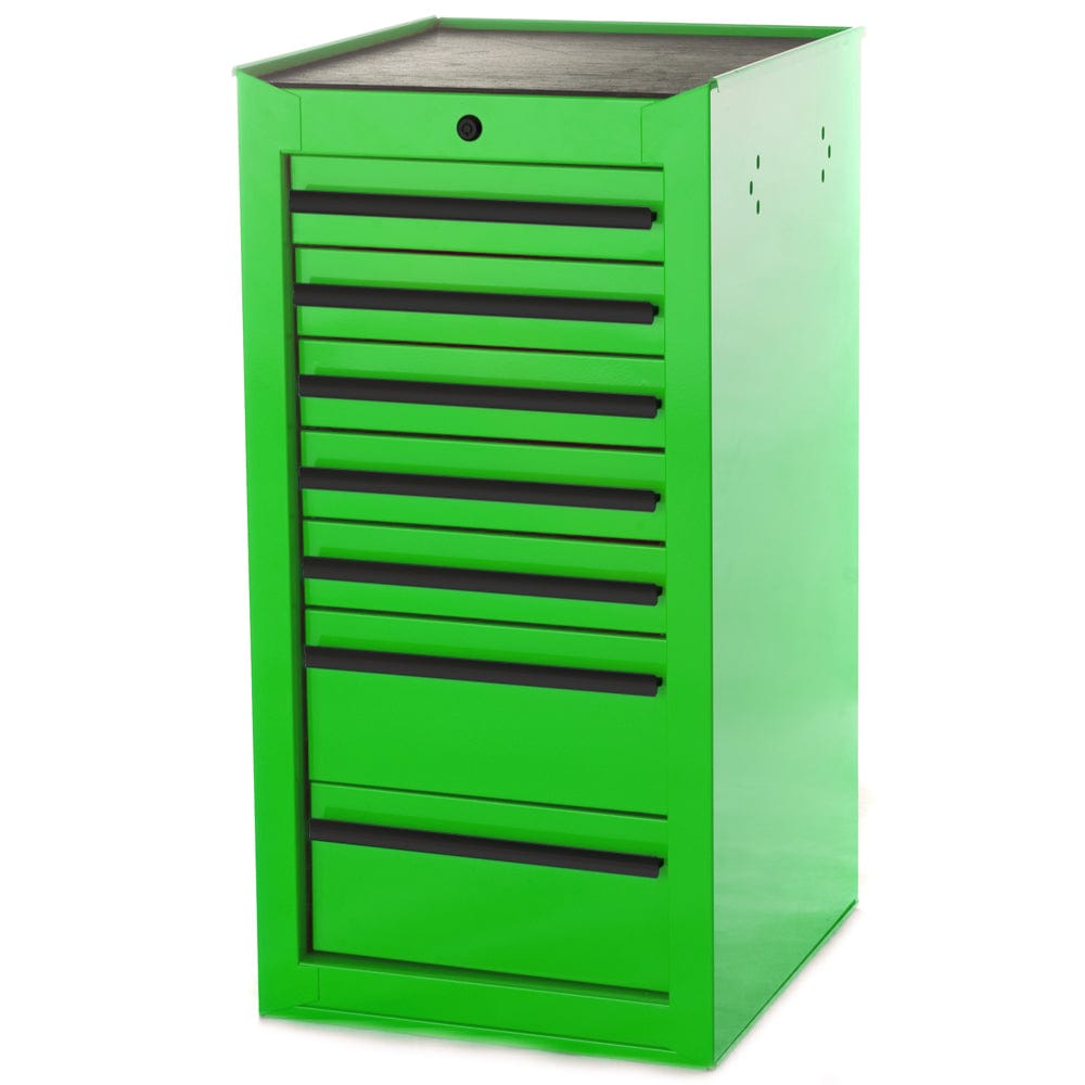 maxim Pro Series 42” Combo - 42” Roll cabinet, 42” Top chest, 42” Side locker, 42” Side Cabinet MAXIM 76" Green 28 Drawer Combo Green Tool Box - Top Chest, Roll Cabinet, Locker, Side Cabinet Toolbox