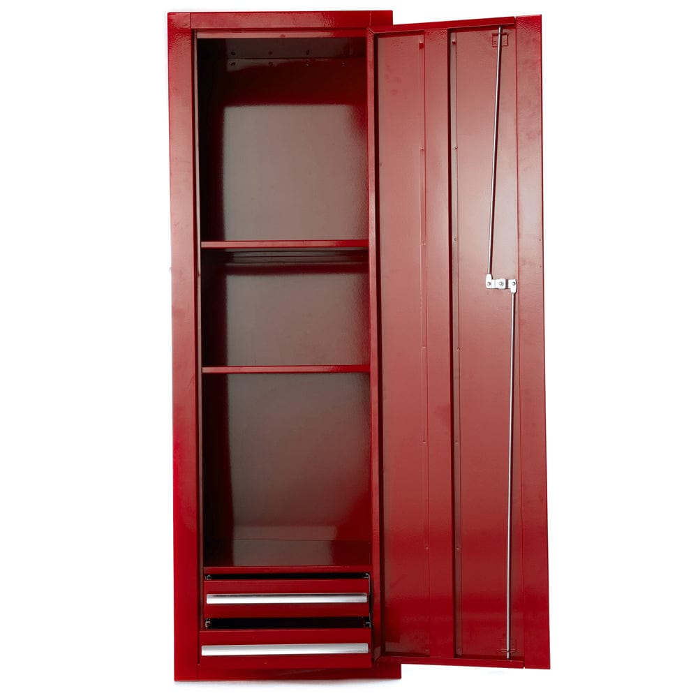 Maxim Pro Series 42” Combo - 42” Roll cabinet, 42” Top chest, 42” Side locker, 42” Side Cabinet MAXIM 76" Red 28 Drawer Combo Tool Box - Top Chest, Roll Cabinet, Locker, Side Cabinet Mechanic Toolbox