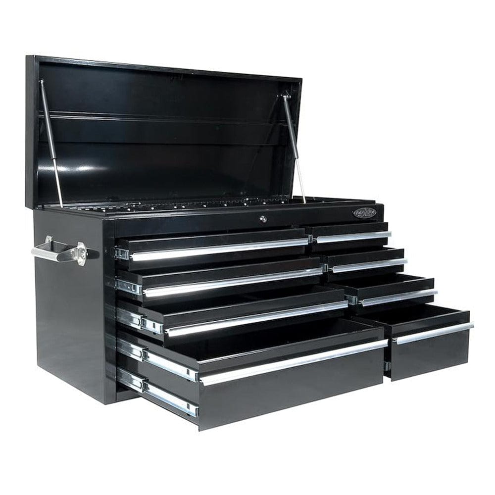 Maxim Pro Series 42” Combo - 42” Roll cabinet, 42” Top chest MAXIM 42" Black 19 Drawer Toolbox Combo Top Chest Roll Cabinet Tool Box