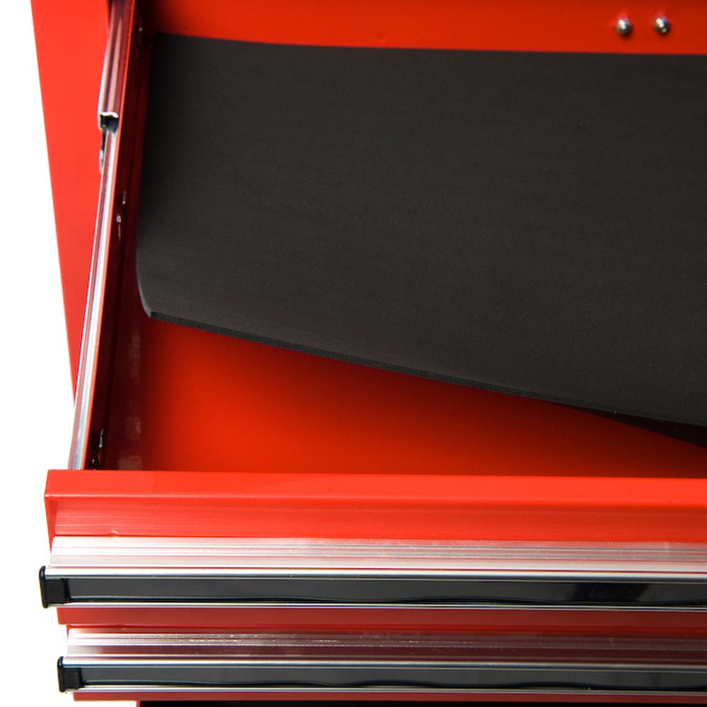 Maxim Pro Series 42” Combo - 42” Roll cabinet, 42” Top chest MAXIM 42" Red 19 Drawer Combo Top Chest Roll Cabinet Toolbox