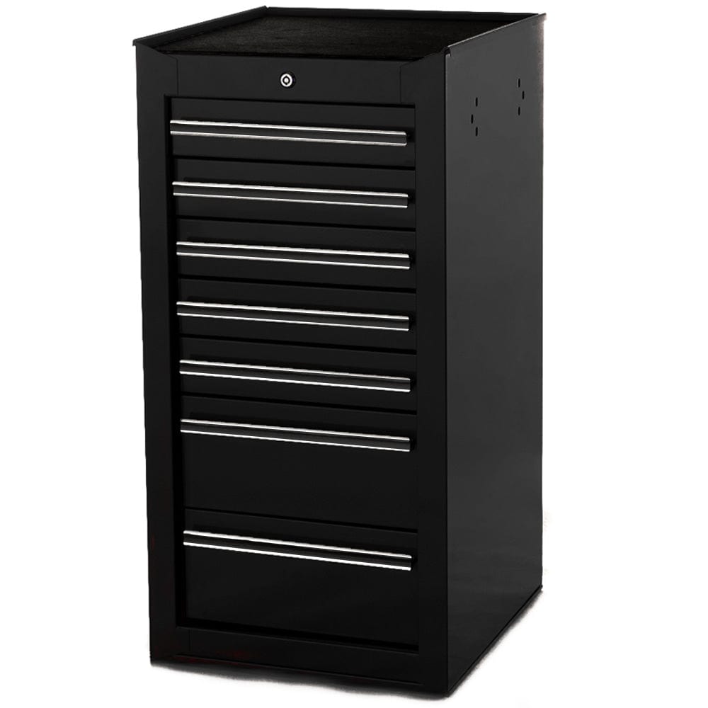 Maxim Pro Series 42” Side Cabinet MAXIM 42" Black 7 Drawer Side Cabinet Toolbox