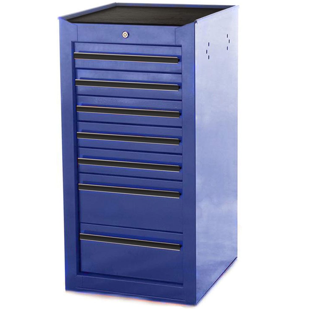 Maxim Pro Series 42” Side Cabinet MAXIM 42" Blue 7 Drawer Side Cabinet Toolbox