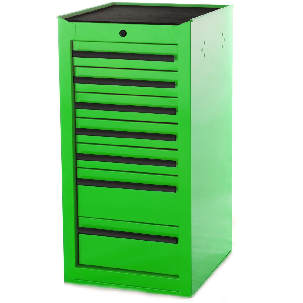 Maxim Pro Series 42” Side Cabinet MAXIM 42" Green 7 Drawer Side Cabinet Toolbox