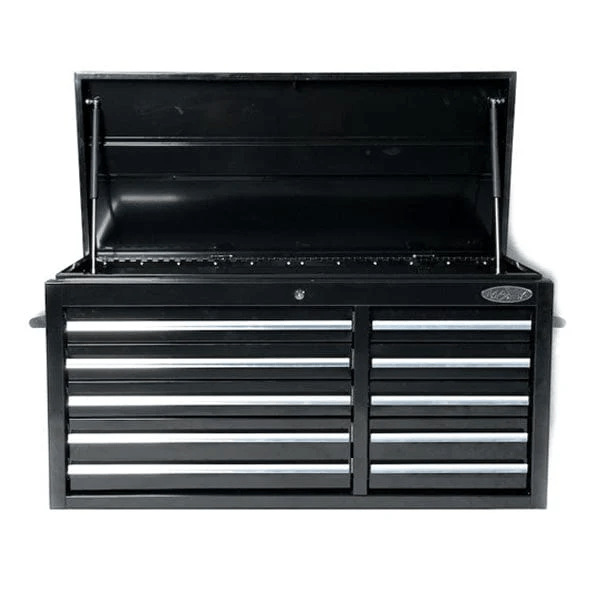 Maxim Pro Series 42” Top chest MAXIM 41" Black 10 Drawer Top Tool Chest Heavy Duty Toolbox