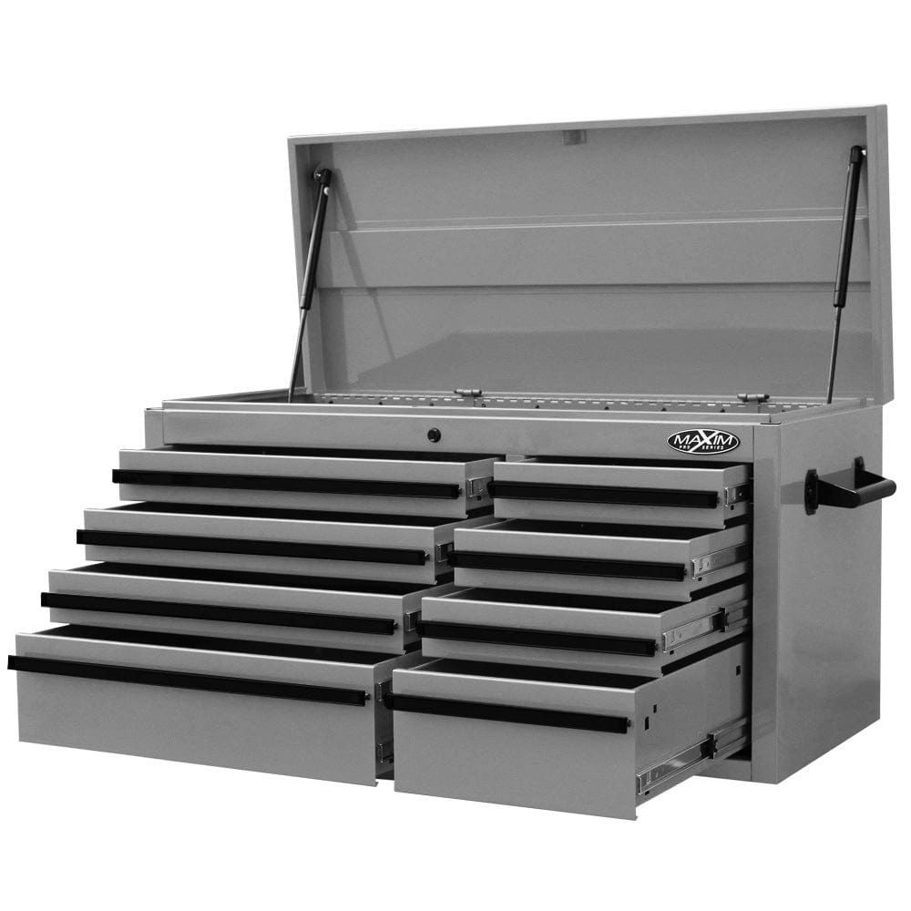 Maxim Pro Series 42” Top chest MAXIM 41" Nardo Grey 8 Drawer Top Chest Toolbox