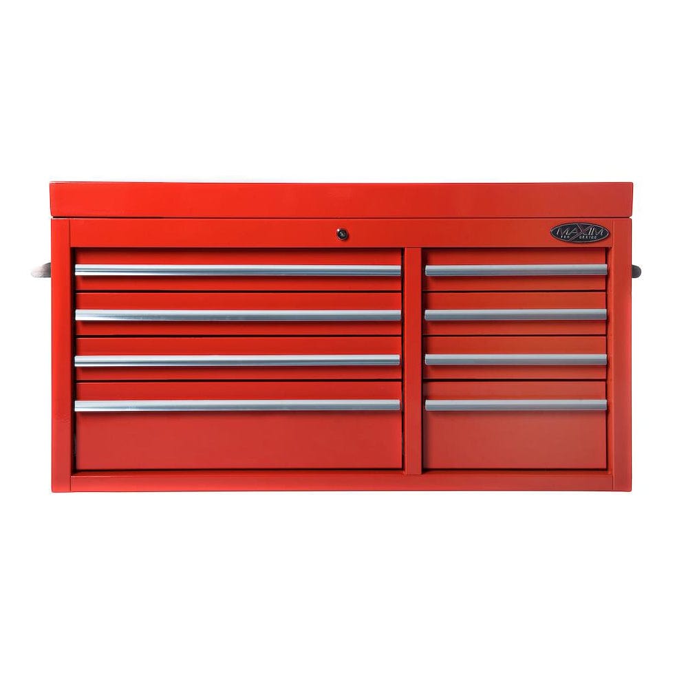 Maxim Pro Series 42” Top chest MAXIM 41" Red 8 Drawer Top Tool Chest Heavy Duty Toolbox