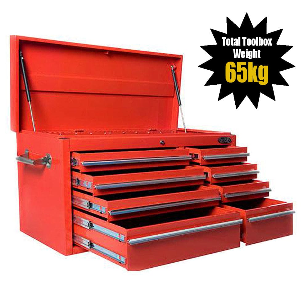 Maxim Pro Series 42” Top chest MAXIM 41" Red 8 Drawer Top Tool Chest Heavy Duty Toolbox