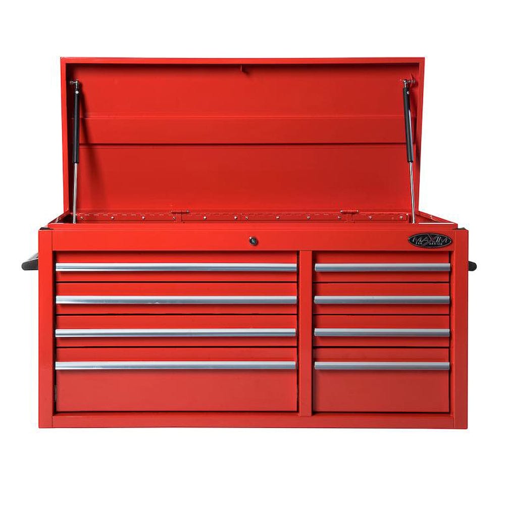 Maxim Pro Series 42” Top chest MAXIM 41" Red 8 Drawer Top Tool Chest Heavy Duty Toolbox