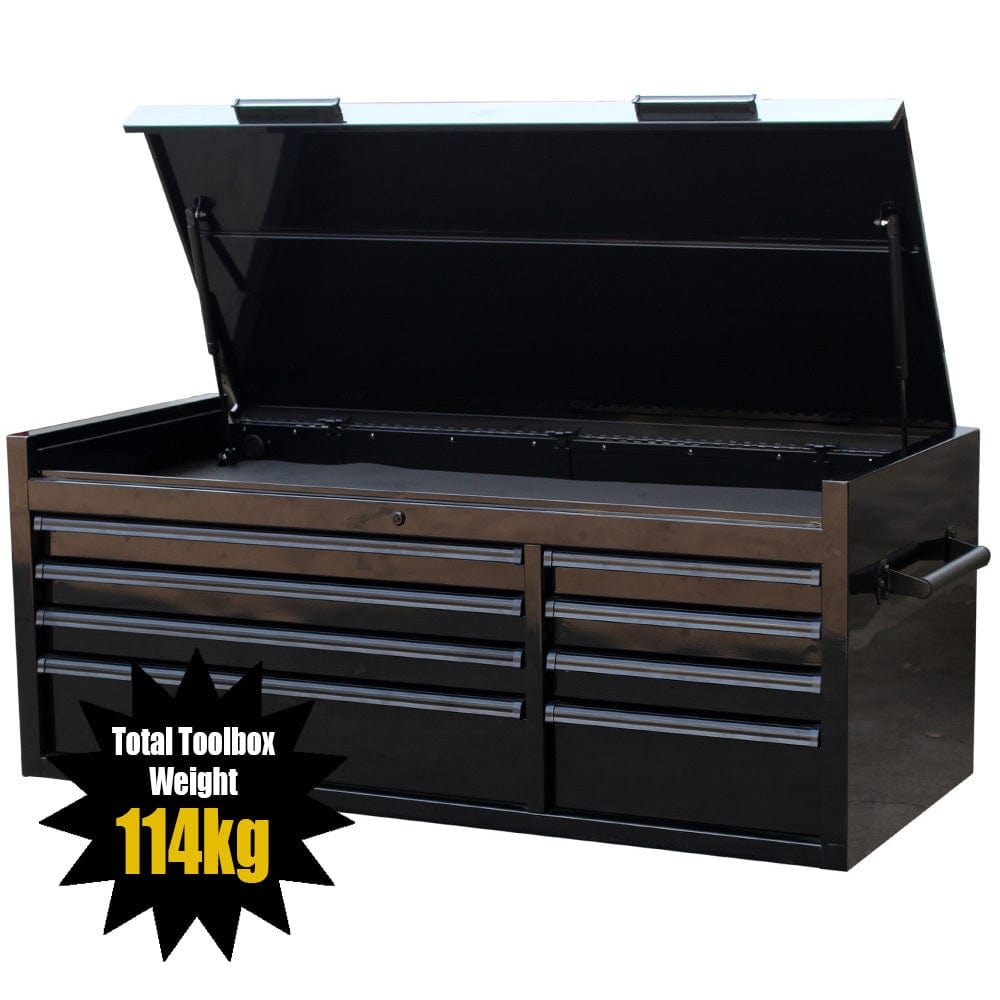 Maxim Pro Series 54” Top chest MAXIM 54” Black 8 Drawers Top Chest Toolbox