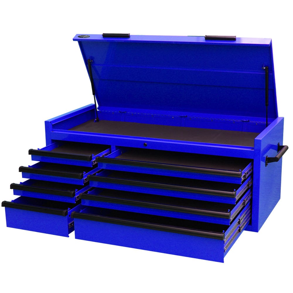 Maxim Pro Series 54” Top chest MAXIM 54” Blue 8 Drawers Top Chest Storage Toolbox