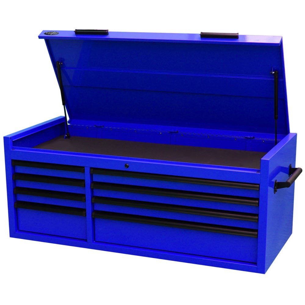 Maxim Pro Series 54” Top chest MAXIM 54” Blue 8 Drawers Top Chest Storage Toolbox