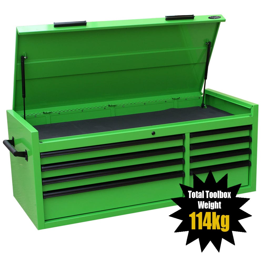 Maxim Pro Series 54” Top chest MAXIM 54” Green  8 Drawers Top Chest Storage