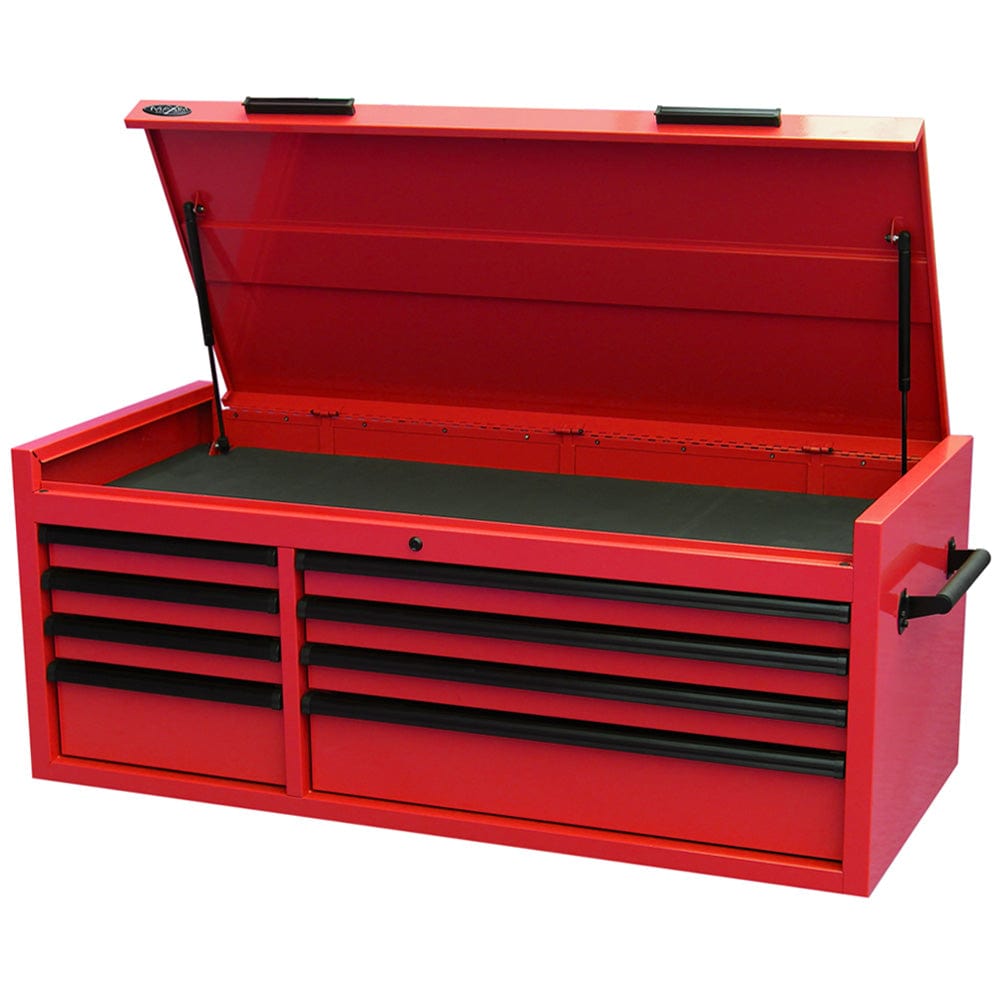 Maxim Pro Series 54” Top chest MAXIM 54” Red 8 Drawers Top Chest Storage Toolbox