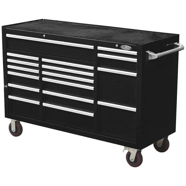 Maxim Pro Series 60” Combo - 60” Roll cabinet, 60” Top chest MAXIM 60” Black 26 Drawer Top Hutch Chest Roll Cabinet Toolbox