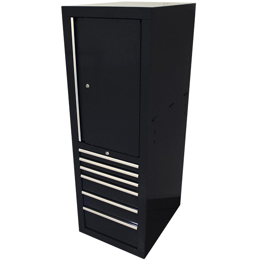 Maxim Pro Series 60” Side locker MAXIM 60” Black Locker Toolbox - Latch Lock on Drawers