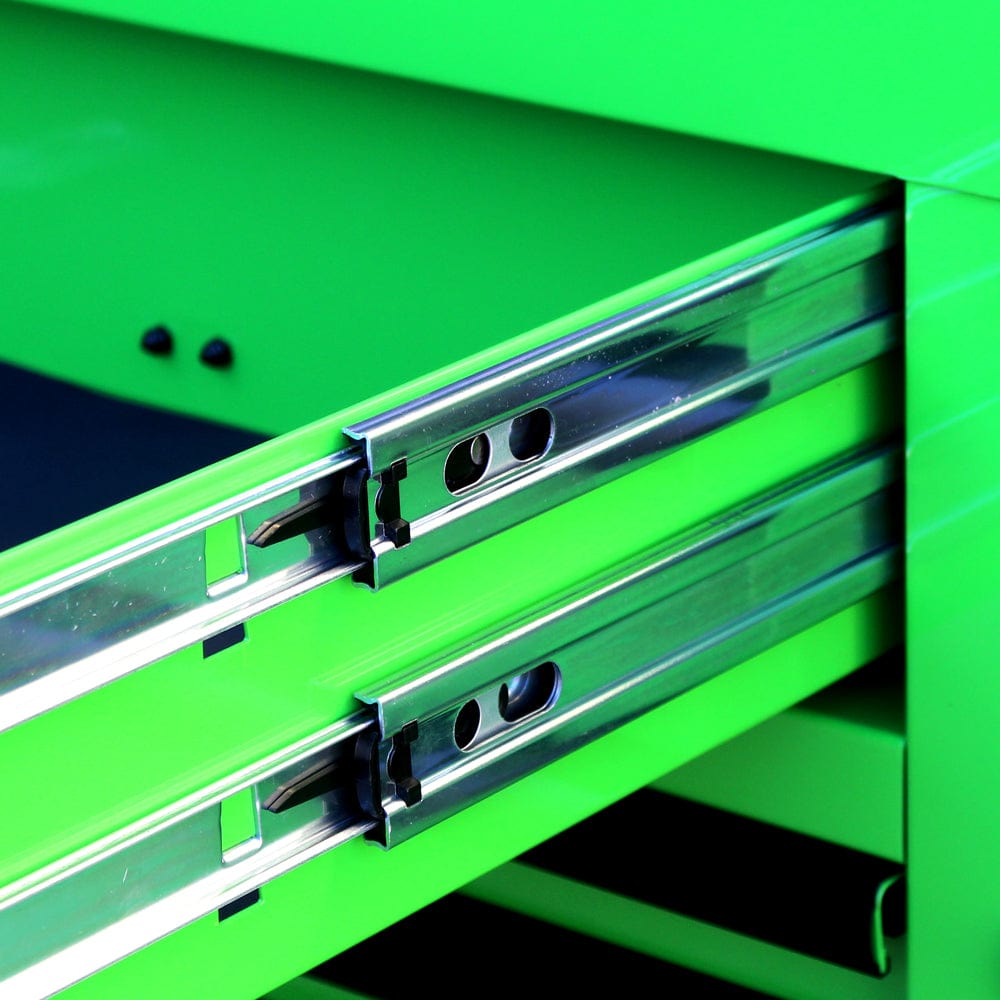 Maxim Pro Series 60” Top chest MAXIM 60” Green 15 Drawer Top Chest Toolbox