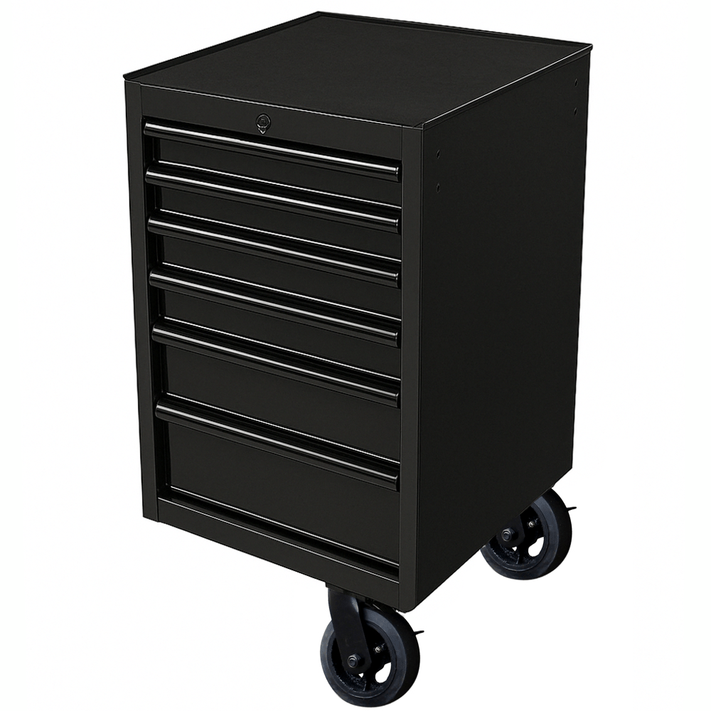 Maxim Pro Series 72” & 54” Side Cabinet MAXIM 72” & 54” Black 7 Drawer Side Cabinet Toolbox - Optional Wheels