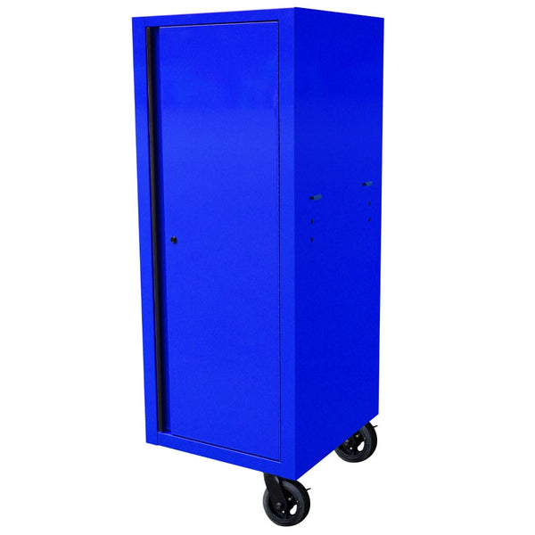 Maxim Pro Series 72” & 54” Side locker MAXIM 72” & 54” Blue Locker with 5 Drawers attaches to the Roll Cabinet