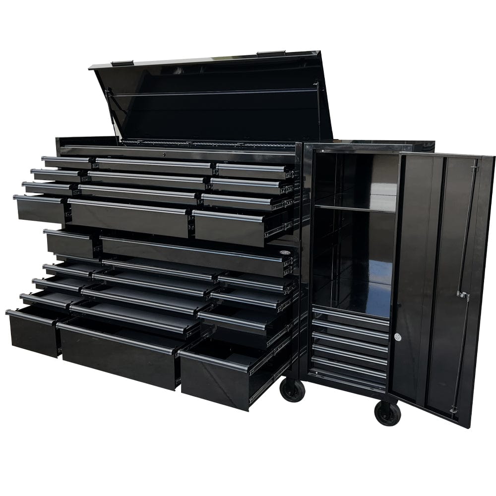 Roll Locker MAXIM 72” 33 Drawer Top Chest, Roll Cabinet & Locker Toolbox – Just Pro ...