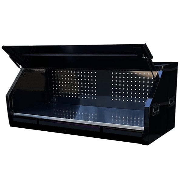 Maxim Pro Series 72” Combo - 72” Roll cabinet, 72” Top chest MAXIM 72" Black 19 Drawer Top Hutch & Roll Cabinet Toolbox