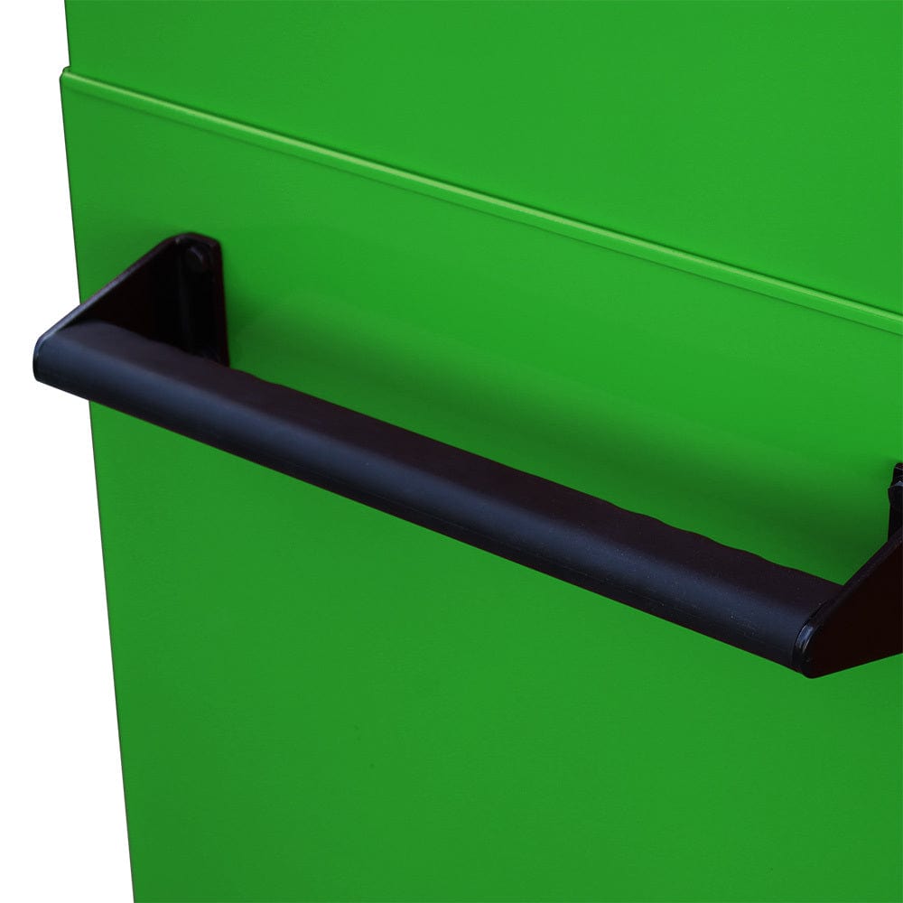 Maxim Pro Series 72” Combo - 72” Roll cabinet, 72” Top chest MAXIM 72” Green 28 Drawers Top Chest & Roll Cabinet Combo Toolbox