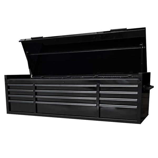 Maxim Pro Series 72” Top chest MAXIM 72” Black 12 Drawer Top Chest Toolbox