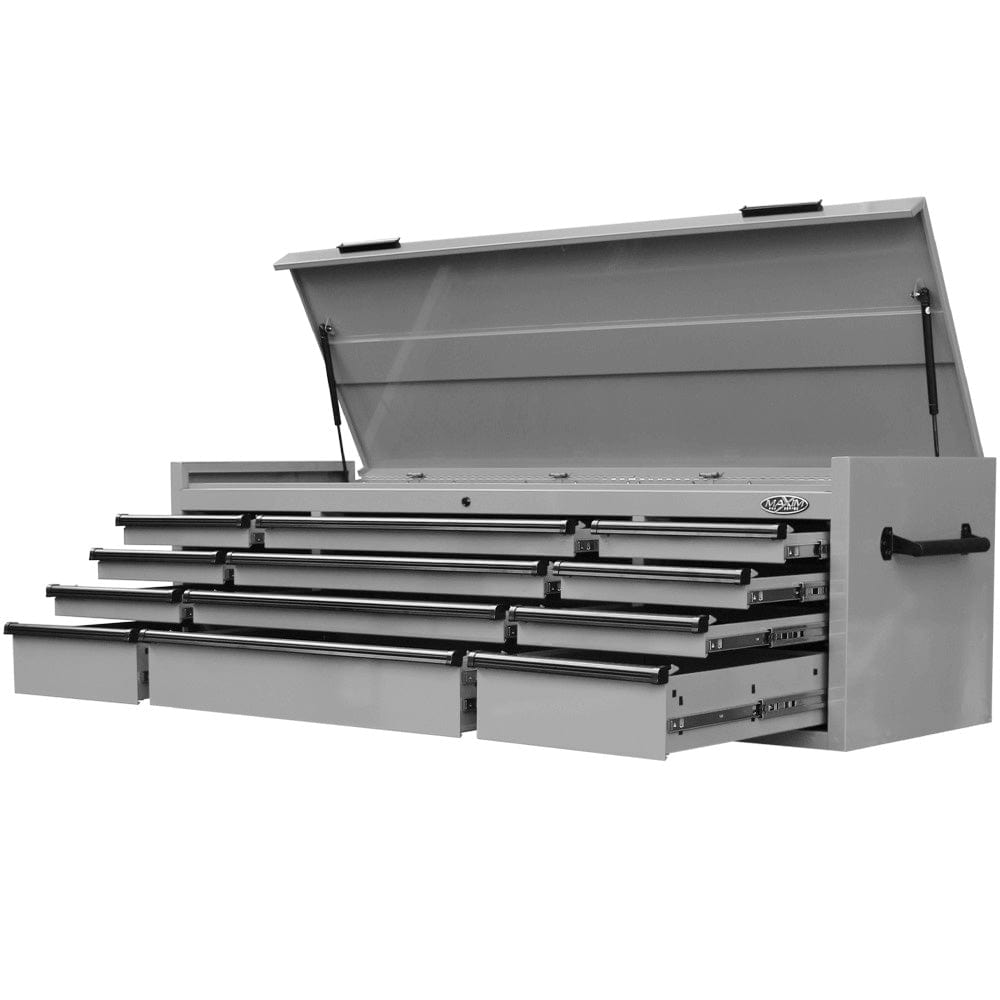 Maxim Pro Series 72” Top chest MAXIM 72” Nardo Grey 12 Drawer Top Chest Toolbox