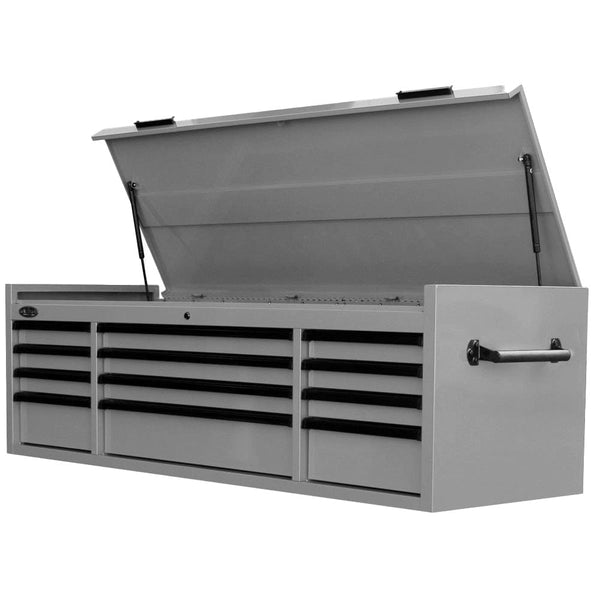 Maxim Pro Series 72” Top chest MAXIM 72” Nardo Grey 12 Drawer Top Chest Toolbox