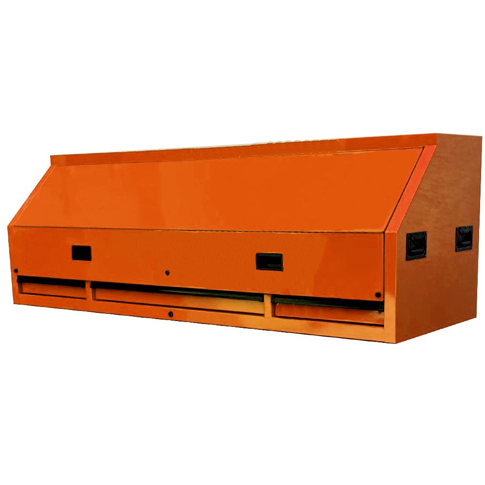 Maxim Pro Series 72” Top chest MAXIM 72" Orange 3 Drawers Top Hutch Toolbox