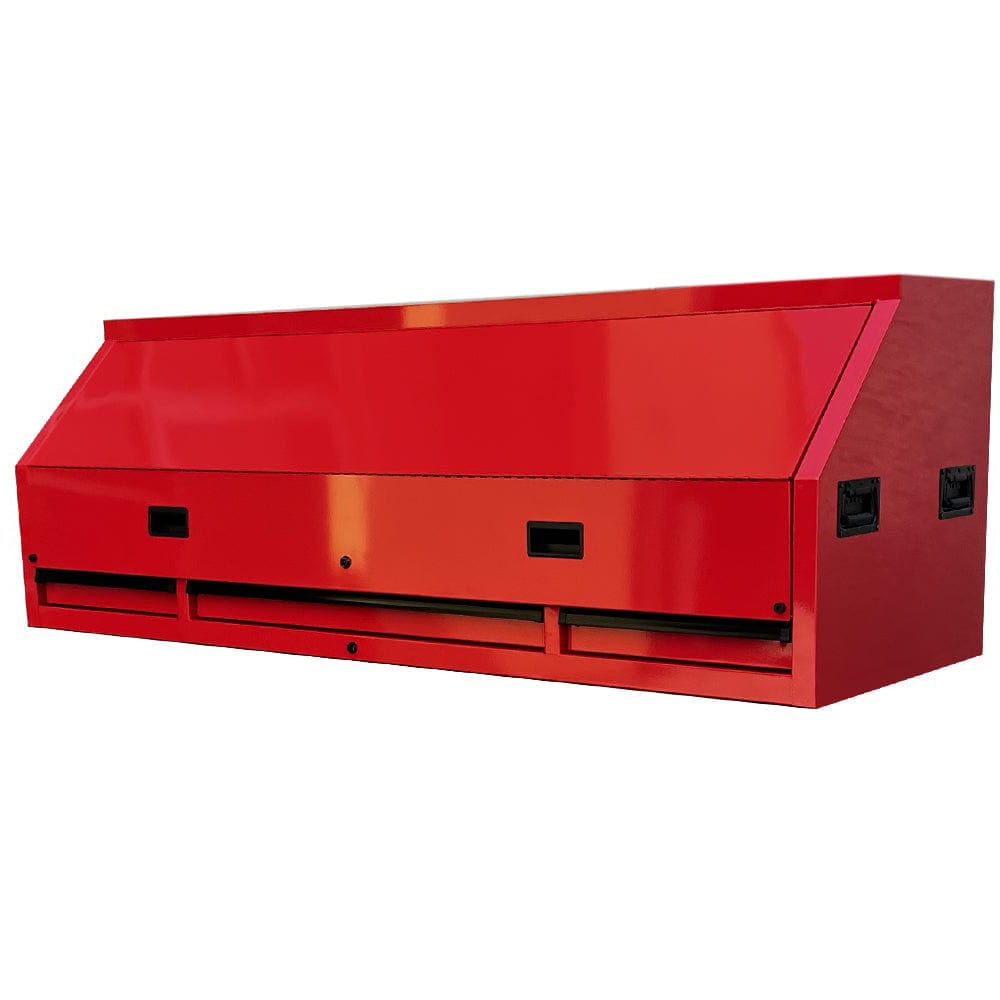 Maxim Pro Series 72” Top chest MAXIM 72" Red 3 Drawers Top Hutch Toolbox