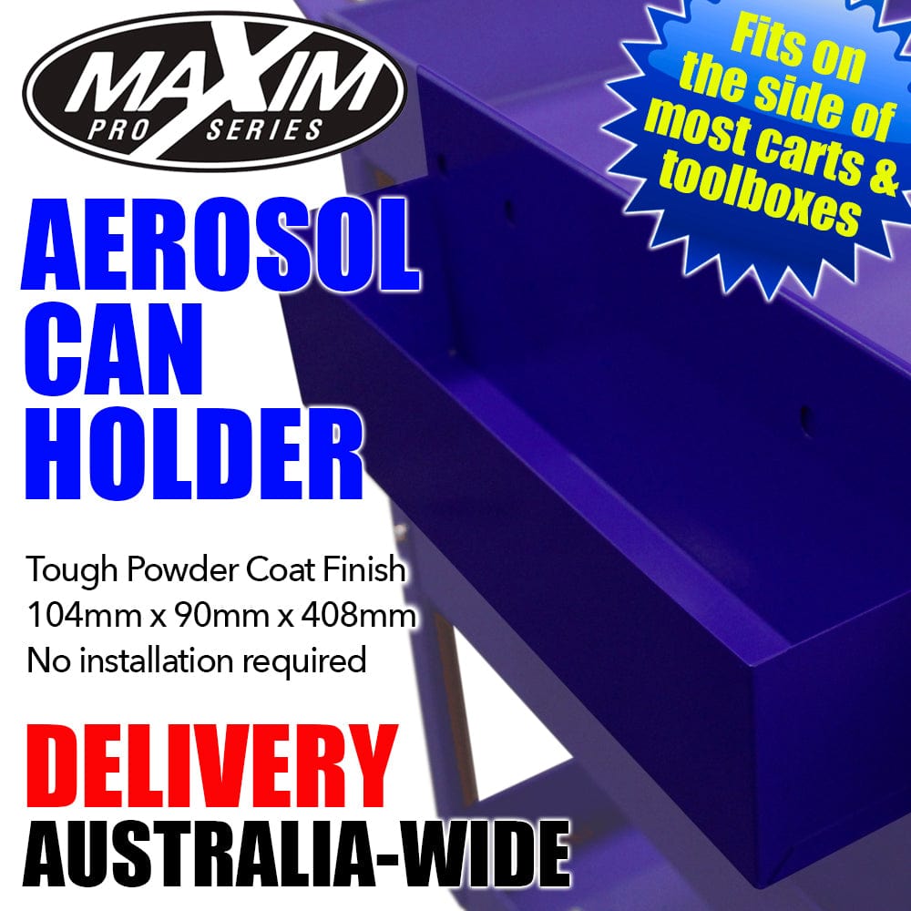 Maxim Pro Series Aerosol can holder MAXIM Blue Aerosol Can Holder Blue